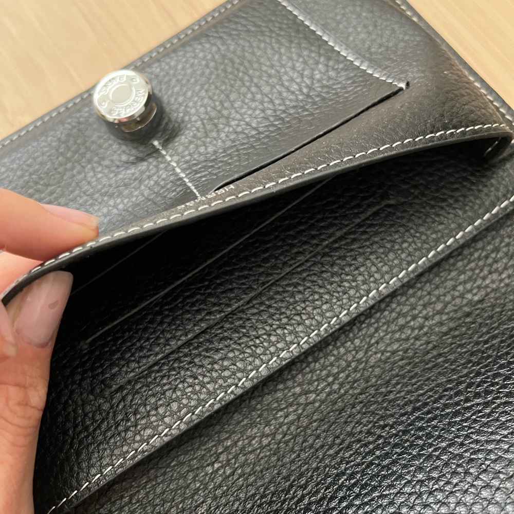 Vintage wallet + coin bag - Picture 4 of 12